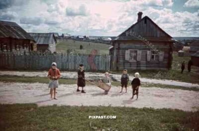 at the Beresina near Baryssau, Russia 1942