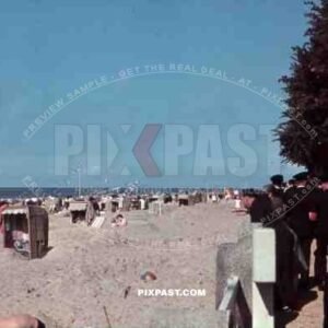 beach at the Kiel Fjord, Germany 1939