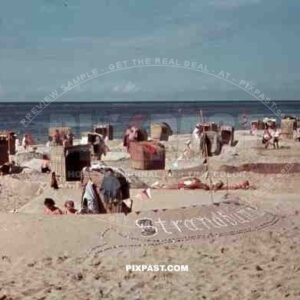 beach at the Kiel Fjord, Germany 1939