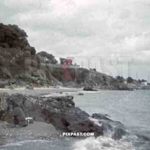 beach of St. Nazaire, France 1942