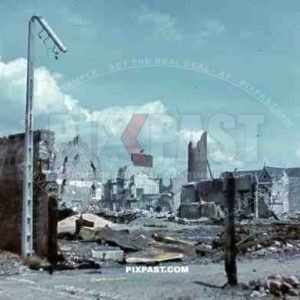 bombed buildings in France 1941