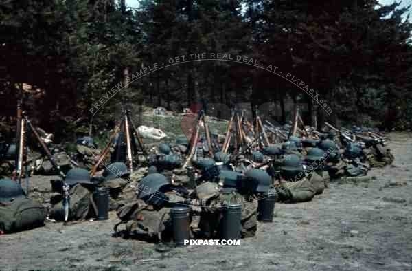 break in Landeck, Austria 1941, Pontlatz Kaserne