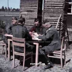 briefing at the R.A.D. camp in Mitschurino, Russia 1941