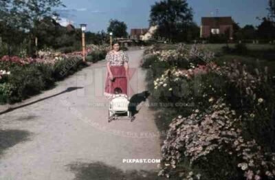 city park of Kornwestheim, Germany 1939