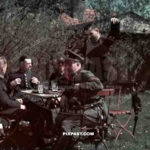 field police drinking beer trainning dagger kar98 uniform 1939