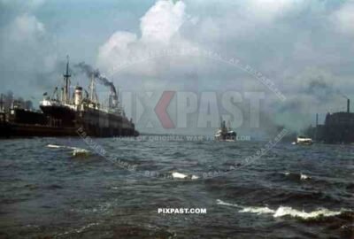harbour of Hamburg, Germany ~1940