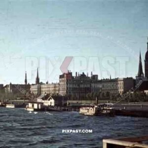 harbour of Riga, Latvia 1942, 207. Infantry Division, Major Scheer