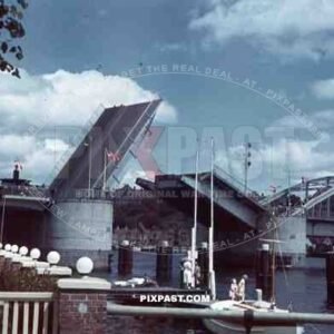 lift bridge in Sønderborg, Denmark 1940