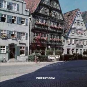 market place in Dinkelsbuhl, Germany 1939