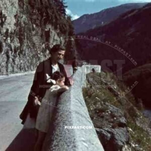 on the road to Fliess in Landeck, Austria 1941