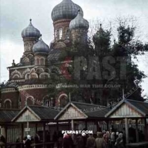 orthodox church in Baryssau, Russia 1942