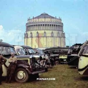 parking lot in front of the Befreiungshalle in Kelheim, Germany 1939