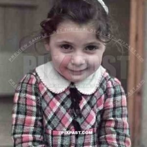 portrait of a little girl, Germany 1938