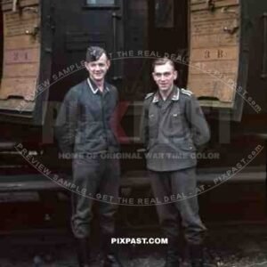 railway yard in Stendal, Germany 1940