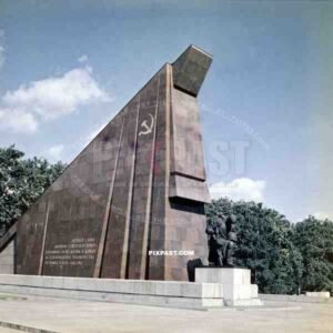 russian war memorial in Berlin, Germany ~1949