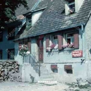 shoemaker house in Durrheim, Germany 1936