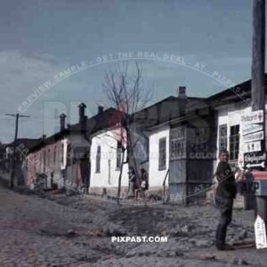 signpost in Uman, Ukraine 1942