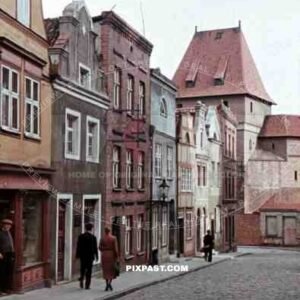 street Marienburg, Germany 1941