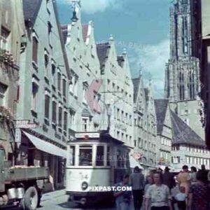 street in Ulm, Germany 1939