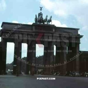 the Brandenburg gate in Berlin, Germany 1936