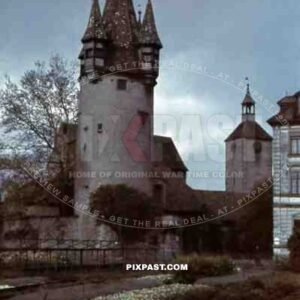 tower "Diebsturm" in Lindau am Bodensee, Germany ~1942