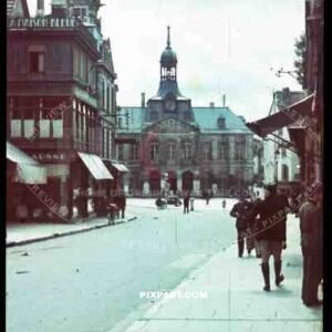 town hall, Chaumont, France 1940