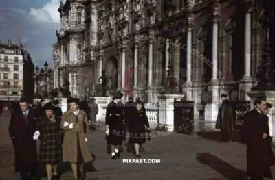 town hall of Paris, France 1940