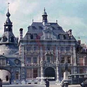 trading center in Namur, Belgium 1940
