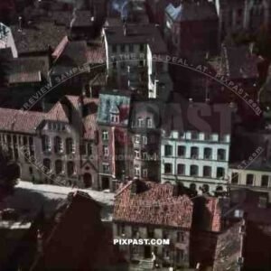 view over Kiel, Germany 1939