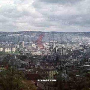 view over Stuttgart, Germany ~1939