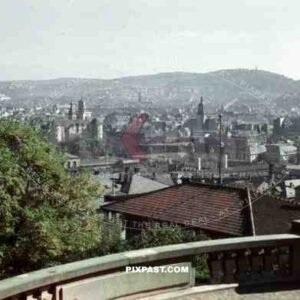 view over Stuttgart, Germany ~1939