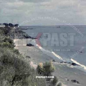 viewpoint "Plage du Rocher du Lion" in St. Nazaire, France 1942