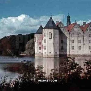 water castle Glücksburg, Germany 1941