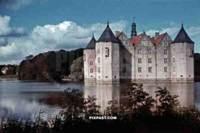 water castle Glücksburg, Germany 1941