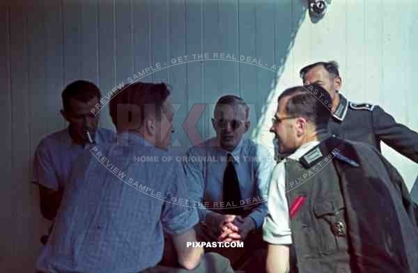 wounded german officers in hospital, Romania 1942